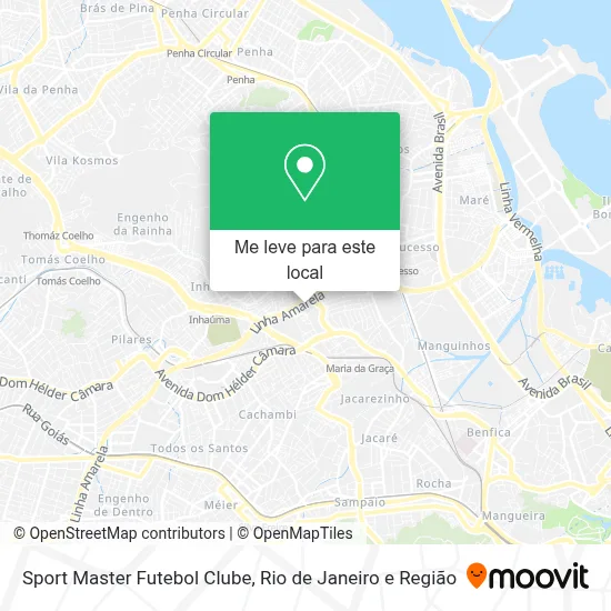 Sport Master Futebol Clube mapa
