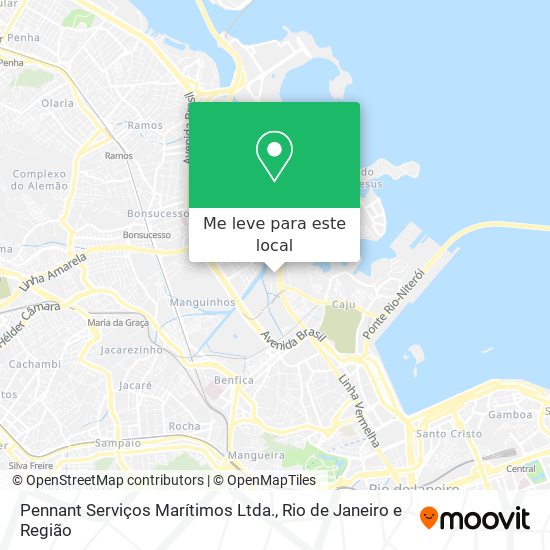 Pennant Serviços Marítimos Ltda. mapa