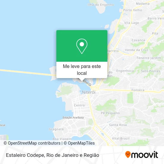 Estaleiro Codepe mapa