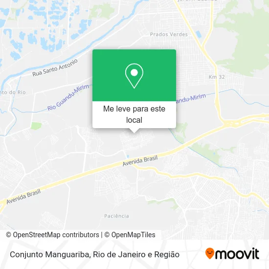Conjunto Manguariba mapa