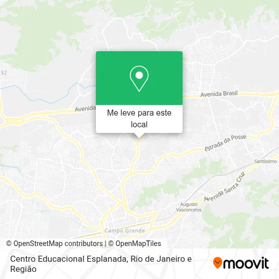 Centro Educacional Esplanada mapa