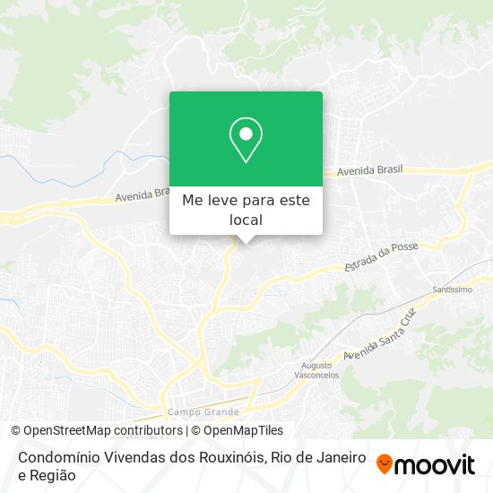 Condomínio Vivendas dos Rouxinóis mapa