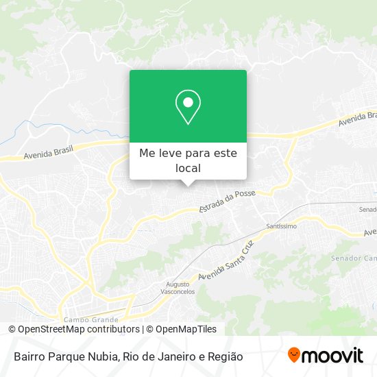 Bairro Parque Nubia mapa