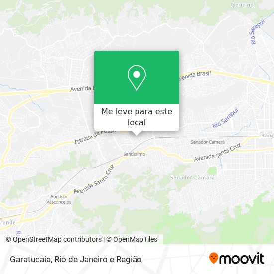 Garatucaia mapa