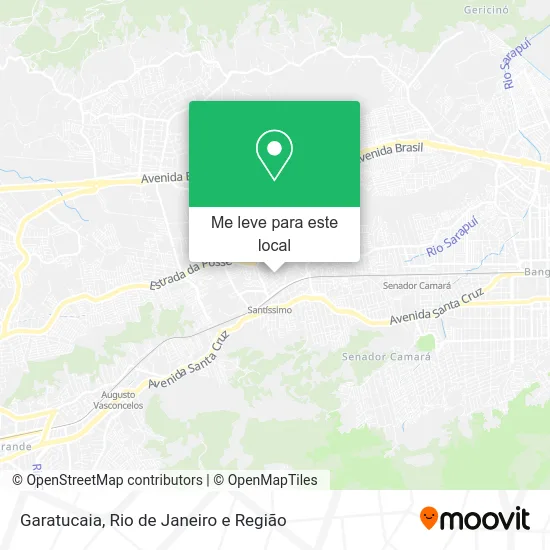 Garatucaia mapa