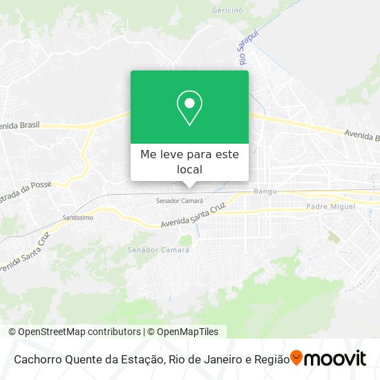 Cachorro Quente da Estação mapa