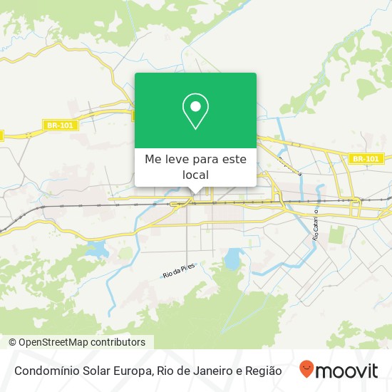 Condomínio Solar Europa mapa