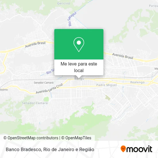 Banco Bradesco mapa