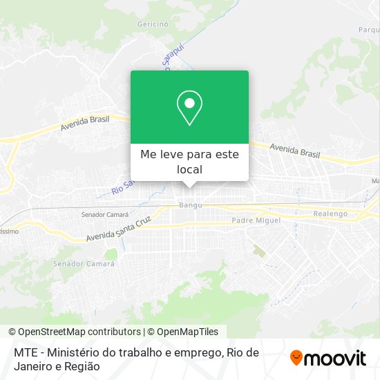 MTE - Ministério do trabalho e emprego mapa