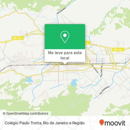 Colégio Paulo Trotta mapa