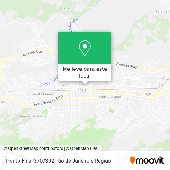 Ponto Final 370/392 mapa