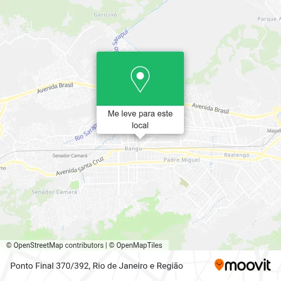 Ponto Final 370/392 mapa