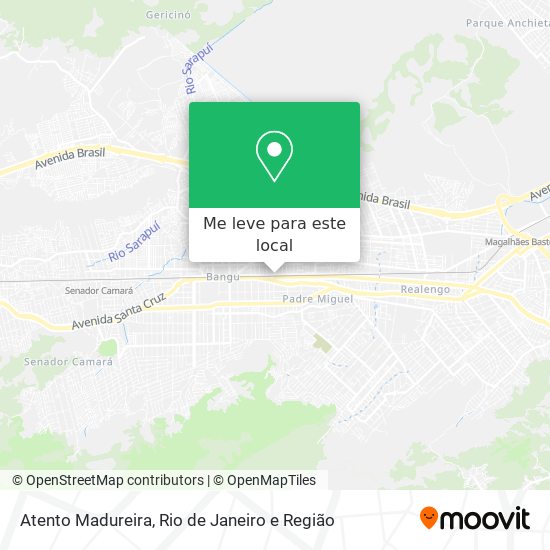 Atento Madureira mapa