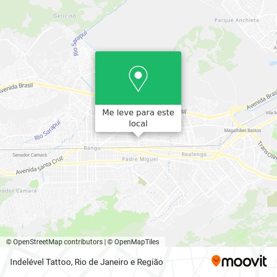 Indelével Tattoo mapa