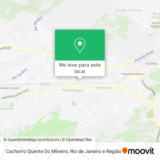 Cachorro Quente Do Mineiro mapa
