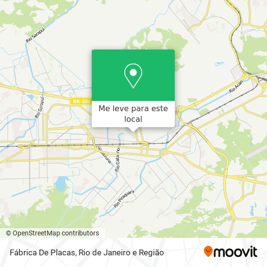 Fábrica De Placas mapa