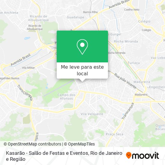 Kasarão - Salão de Festas e Eventos mapa