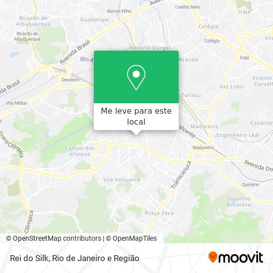Rei do Silk mapa