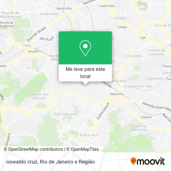 oswaldo cruz mapa