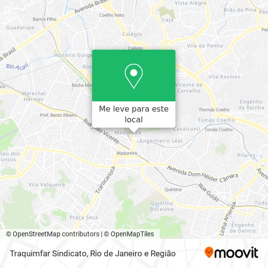 Traquimfar Sindicato mapa