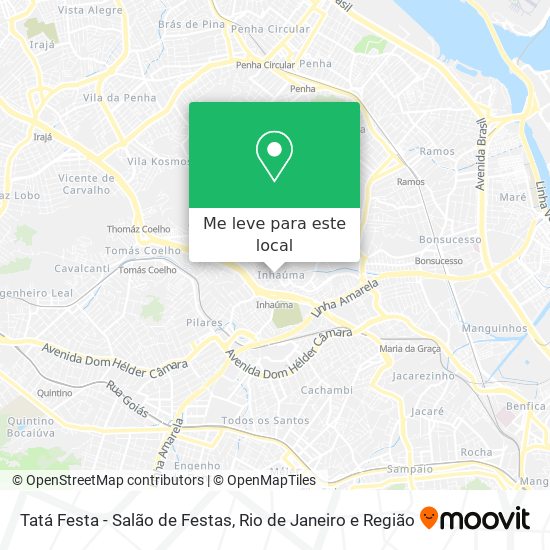 Tatá Festa - Salão de Festas mapa