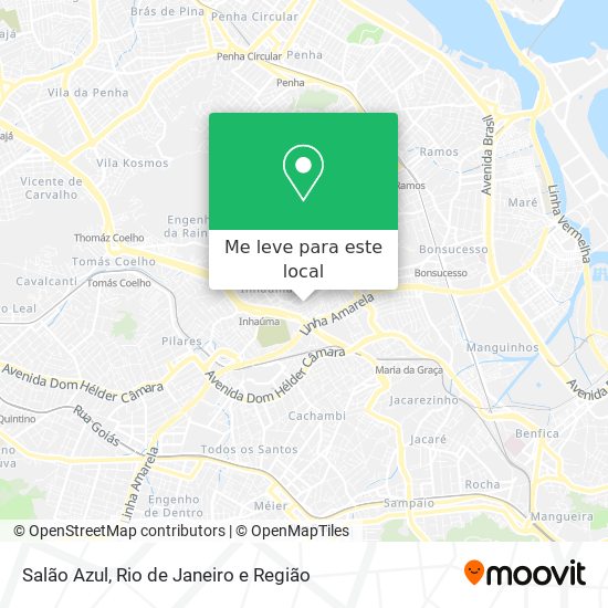 Salão Azul mapa