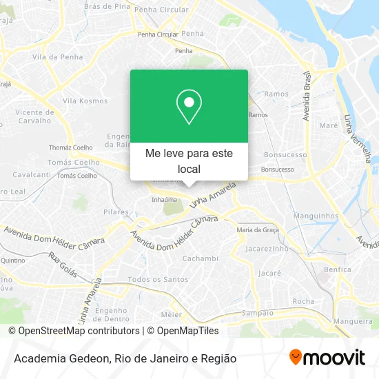Academia Gedeon mapa