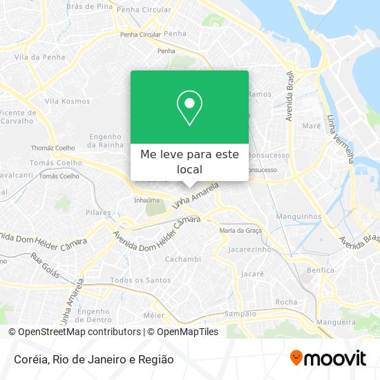 Coréia mapa