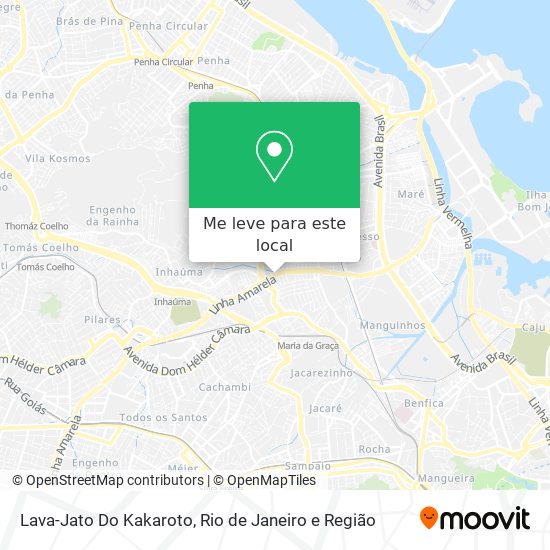 Lava-Jato Do Kakaroto mapa