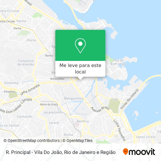 R. Principal - Vila Do João mapa