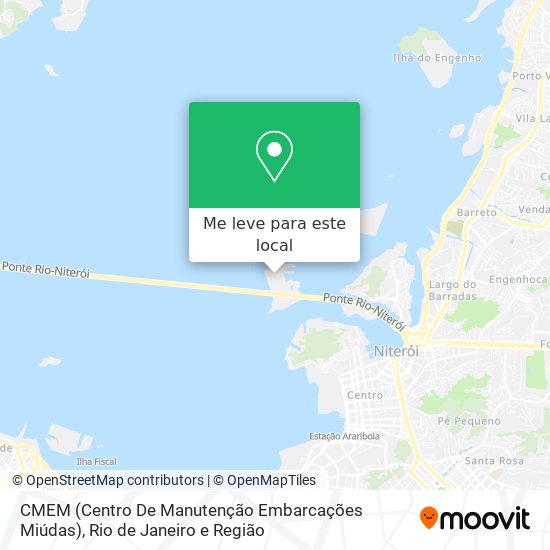 CMEM (Centro De Manutenção Embarcações Miúdas) mapa