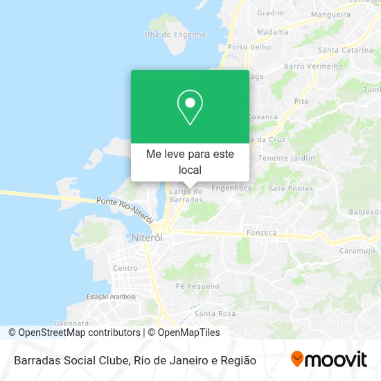 Barradas Social Clube mapa