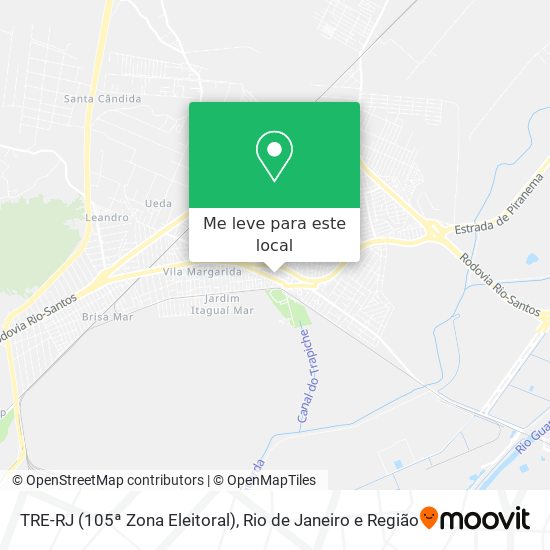 TRE-RJ (105ª Zona Eleitoral) mapa