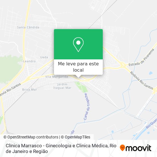 Clínica Marrasco - Ginecologia e Clinica Médica mapa