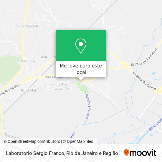 Laboratorio Sergio Franco mapa