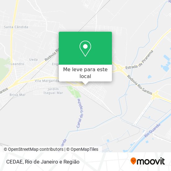 CEDAE mapa