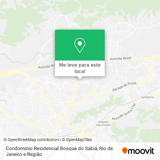 Condomínio Residencial Bosque do Sabiá mapa