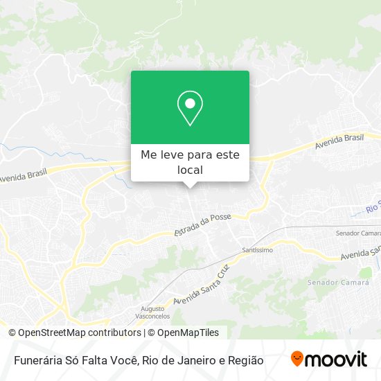 Funerária Só Falta Você mapa