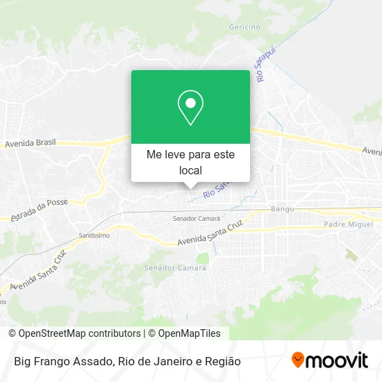 Big Frango Assado mapa