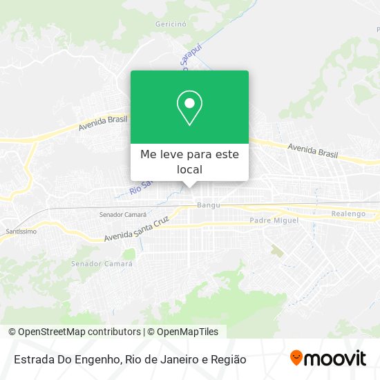 Estrada Do Engenho mapa