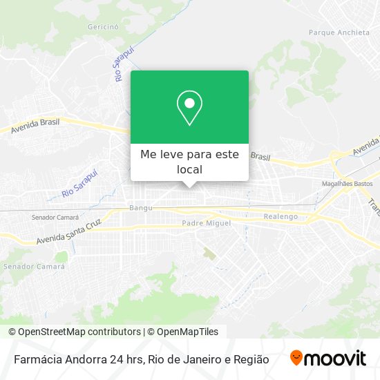 Farmácia Andorra 24 hrs mapa