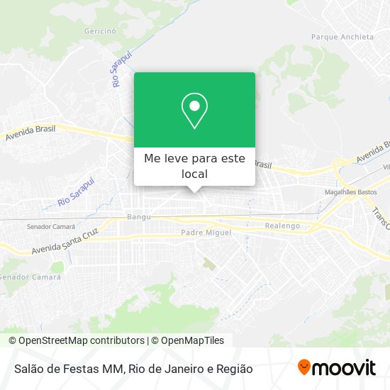 Salão de Festas MM mapa