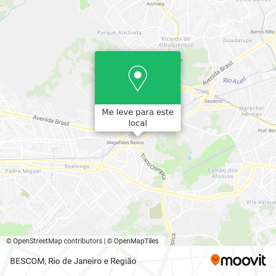 BESCOM mapa