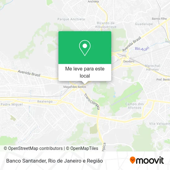 Banco Santander mapa