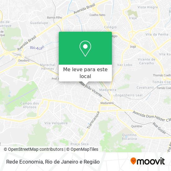 Rede Economia mapa