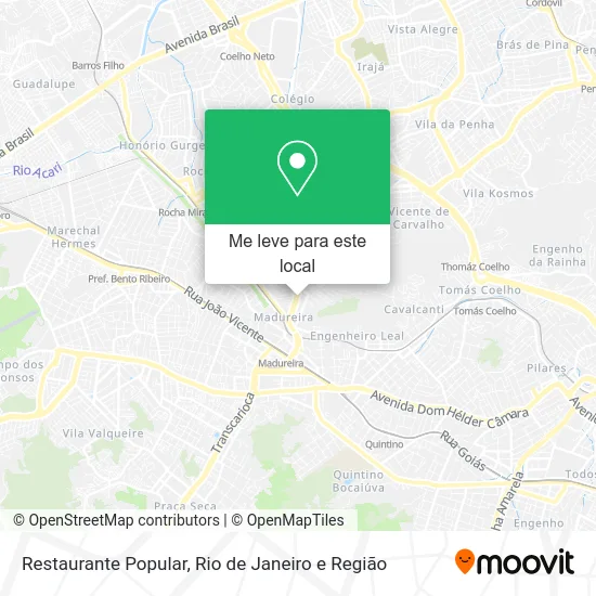 Restaurante Popular mapa