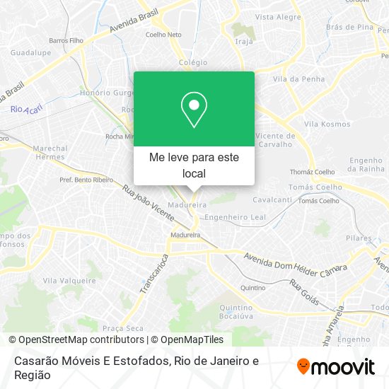 Casarão Móveis E Estofados mapa