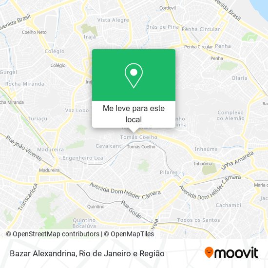 Bazar Alexandrina mapa
