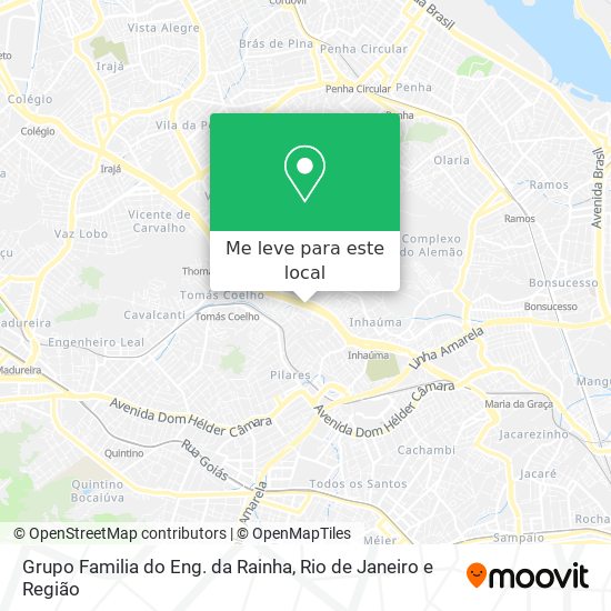 Grupo Familia do Eng. da Rainha mapa