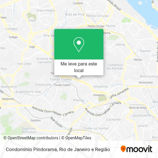 Condomínio Pindorama mapa